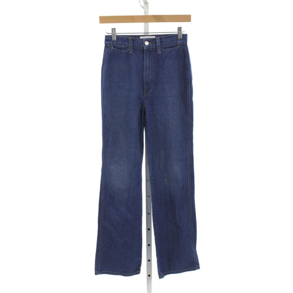 Reformation Womens Straight Mid-Rise Blue Jeans Size 25